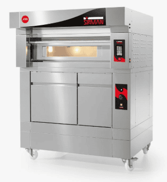 Forno Pizza Professionale Aetna 85x70 con Lievitatore e Cappa Aspirante